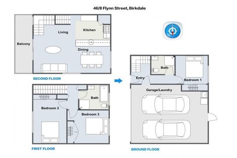Photo of property in 46/8 Flynn Street, Birkdale, Auckland, 0626