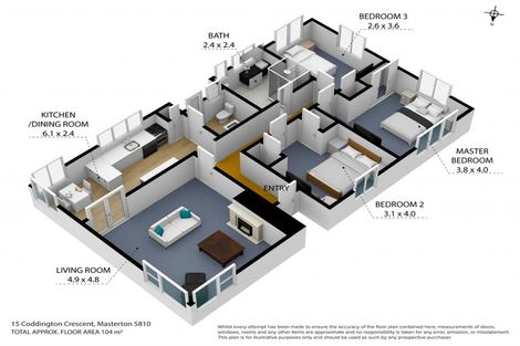 Photo of property in 15 Coddington Crescent, Masterton, 5810