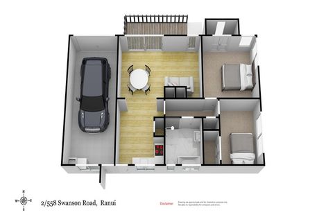 Photo of property in 2/558 Swanson Road, Ranui, Auckland, 0612