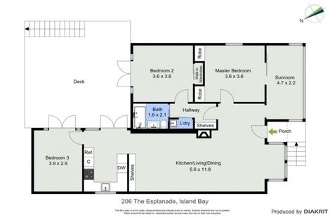 Photo of property in 206 The Esplanade, Island Bay, Wellington, 6023