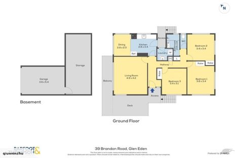 Photo of property in 39 Brandon Road, Glen Eden, Auckland, 0602