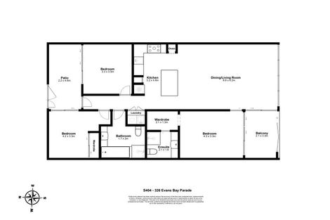 Photo of property in Patent 326 Apartments, 404s/326 Evans Bay Parade, Hataitai, Wellington, 6021