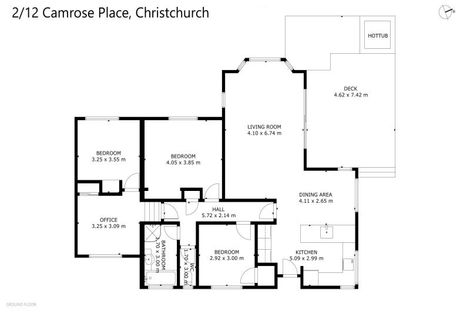 Photo of property in 2/12 Camrose Place, Ilam, Christchurch, 8041