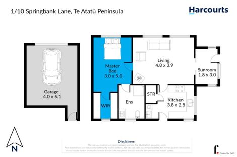 Photo of property in 1/10 Springbank Lane, Te Atatu Peninsula, Auckland, 0610