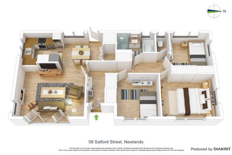 Photo of property in 58 Salford Street, Newlands, Wellington, 6037