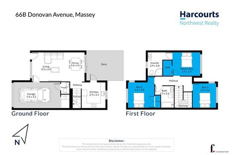 Photo of property in 66b Donovan Avenue, Massey, Auckland, 0614