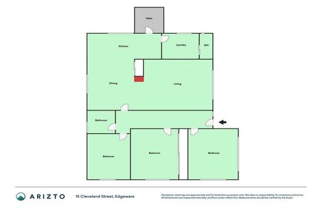 Photo of property in 15 Cleveland Street, Edgeware, Christchurch, 8013