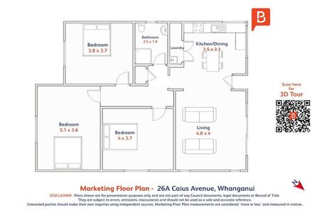 Photo of property in 26b Caius Avenue, Gonville, 4501