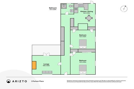 Photo of property in 3 Perham Place, Aramoho, Whanganui, 4500