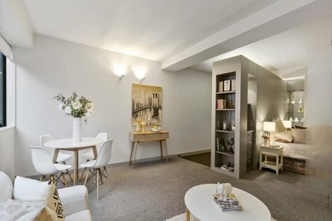 Photo of property in Gerondis Bldg Apartments, 407/60 Willis Street, Wellington Central, Wellington, 6011