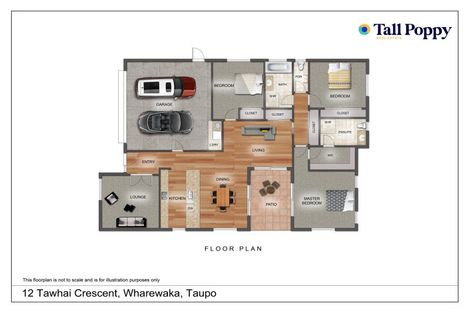 Photo of property in 12 Tawhai Crescent, Wharewaka, Taupo, 3330