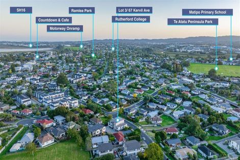 Photo of property in 3/67 Kervil Avenue, Te Atatu Peninsula, Auckland, 0610