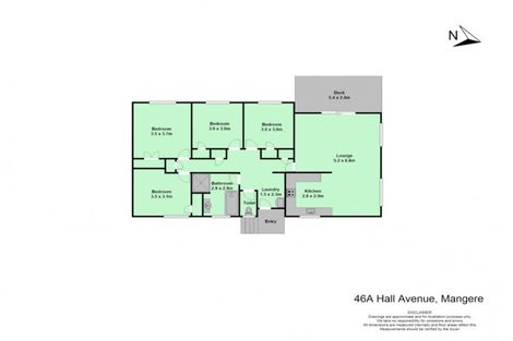 Photo of property in 46a Hall Avenue, Mangere, Auckland, 2022