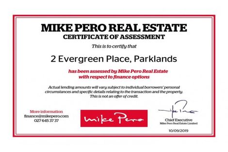 Photo of property in 2 Evergreen Place, Parklands, Christchurch, 8083