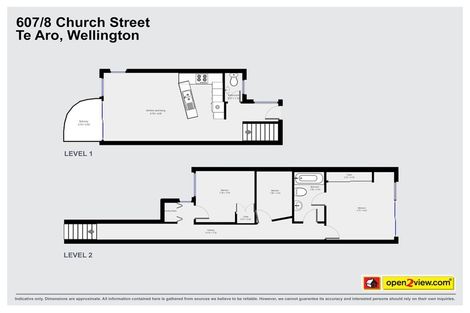 Photo of property in Sirocco Apartments, 607/8u Church Street, Wellington Central, Wellington, 6011