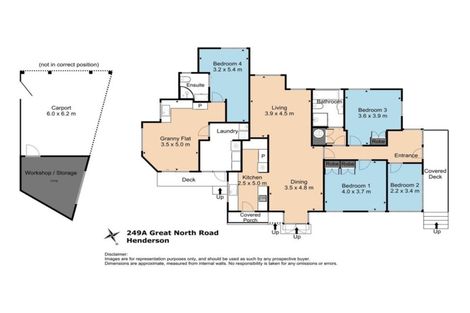 Photo of property in 249a Great North Road, Henderson, Auckland, 0612