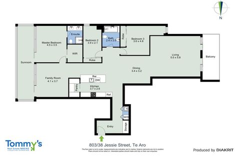 Photo of property in Il Casino Apartments, 803/38 Jessie Street, Te Aro, Wellington, 6011