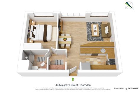 Photo of property in St Pauls Apartments, 76/43u Mulgrave Street, Thorndon, Wellington, 6011