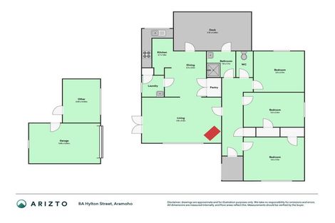 Photo of property in 8a Hylton Street, Aramoho, Whanganui, 4500