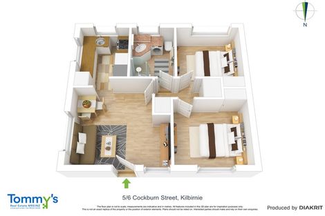 Photo of property in 6f5 Cockburn Street, Kilbirnie, Wellington, 6022
