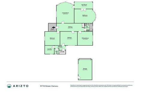 Photo of property in 19 Till Street, South Hill, Oamaru, 9400