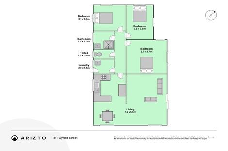 Photo of property in 61 Twyford Street, Bishopdale, Christchurch, 8053