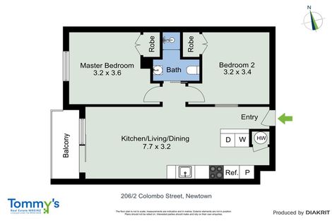 Photo of property in 206/2 Colombo Street, Newtown, Wellington, 6021