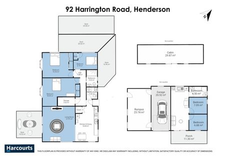 Photo of property in 92 Harrington Road, Henderson, Auckland, 0610