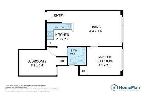 Photo of property in 294u2 Willis Street, Aro Valley, Wellington, 6011