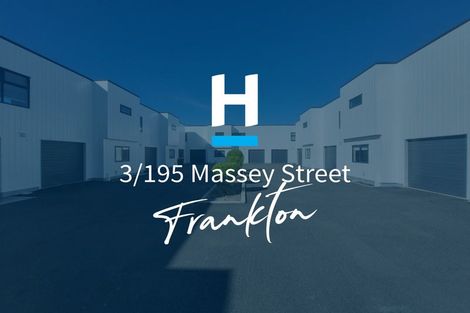 Photo of property in 3/195 Massey Street, Frankton, Hamilton, 3204