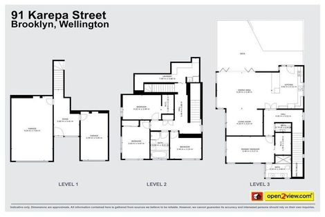 Photo of property in 91 Karepa Street, Brooklyn, Wellington, 6021