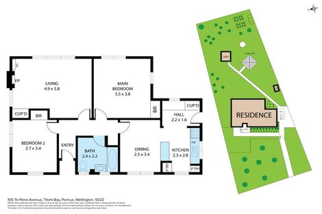 Photo of property in 105 Te Pene Avenue, Titahi Bay, Porirua, 5022