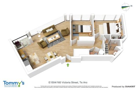 Photo of property in Pinnacle On Victoria, 160 Victoria Street, Te Aro, Wellington, 6011