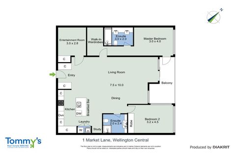 Photo of property in 902/1u Market Lane, Wellington Central, Wellington, 6011