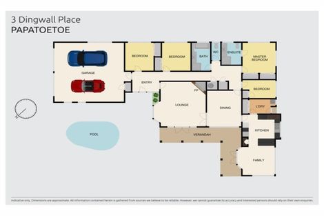 Photo of property in 3 Dingwall Place, Papatoetoe, Auckland, 2025