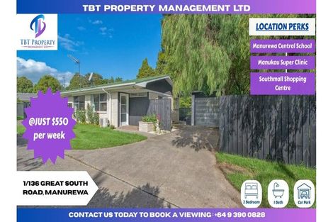 Photo of property in 1/136 Great South Road, Manurewa, Auckland, 2102