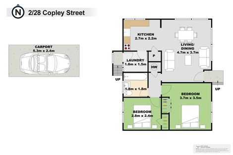 Photo of property in 2/28 Copley Street, New Lynn, Auckland, 0600