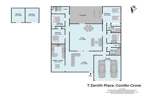 Photo of property in 7 Zenith Place, Conifer Grove, Takanini, 2112
