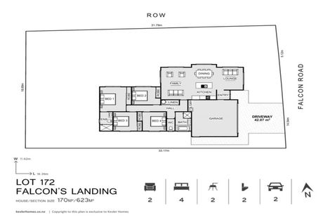 Photo of property in 42 Falcon Road, Rolleston, 7615