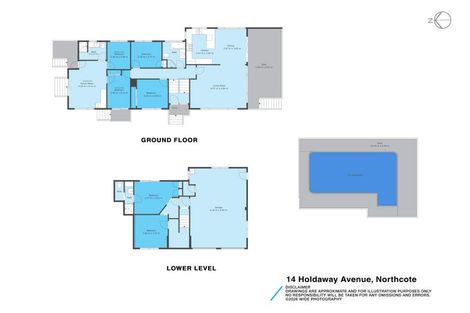 Photo of property in 14 Holdaway Avenue, Northcote, Auckland, 0627