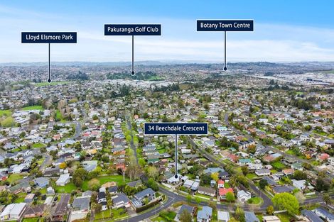 Photo of property in 34 Beechdale Crescent, Pakuranga Heights, Auckland, 2010
