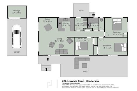 Photo of property in 1/49 Larnoch Road, Henderson, Auckland, 0610
