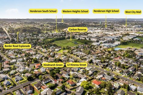 Photo of property in 12 Hinerau Street, Henderson, Auckland, 0612