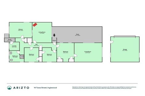 Photo of property in 14 Tawa Street, Inglewood, 4330