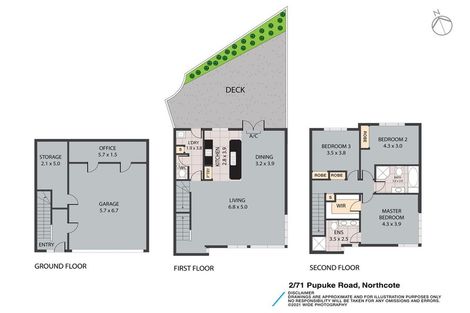 Photo of property in 2/71 Pupuke Road, Northcote, Auckland, 0627