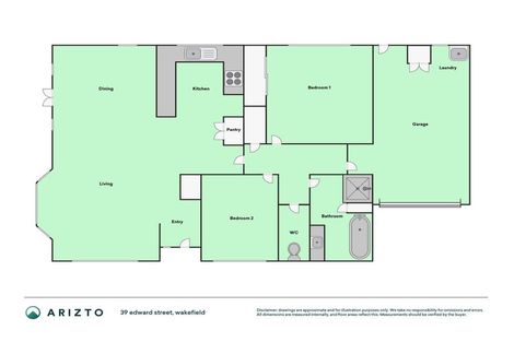 Photo of property in 39 Edward Street, Wakefield, 7025