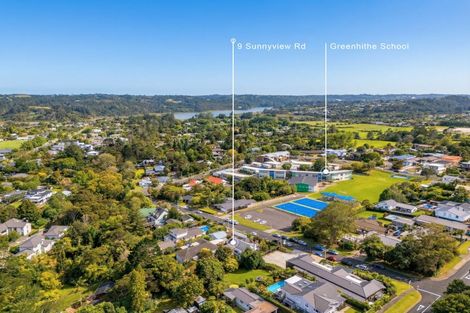 Photo of property in 9 Sunnyview Road, Greenhithe, Auckland, 0632
