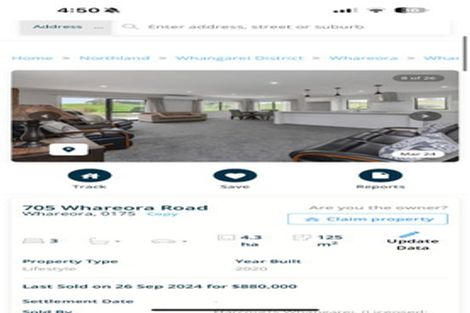 Photo of property in 705 Whareora Road, Whareora, Whangarei, 0175