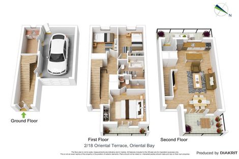 Photo of property in 18u2 Oriental Terrace, Oriental Bay, Wellington, 6011