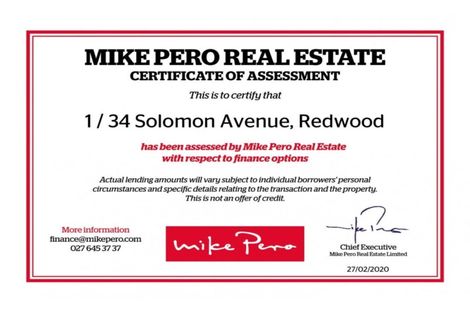 Photo of property in 34 Solomon Avenue, Redwood, Christchurch, 8051